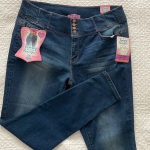 NWT Wax Jean High Waisted Corset Jeans